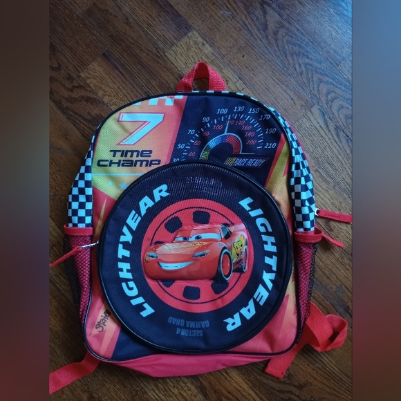 Disney Other - Disney Cars lightning McQueen backpack